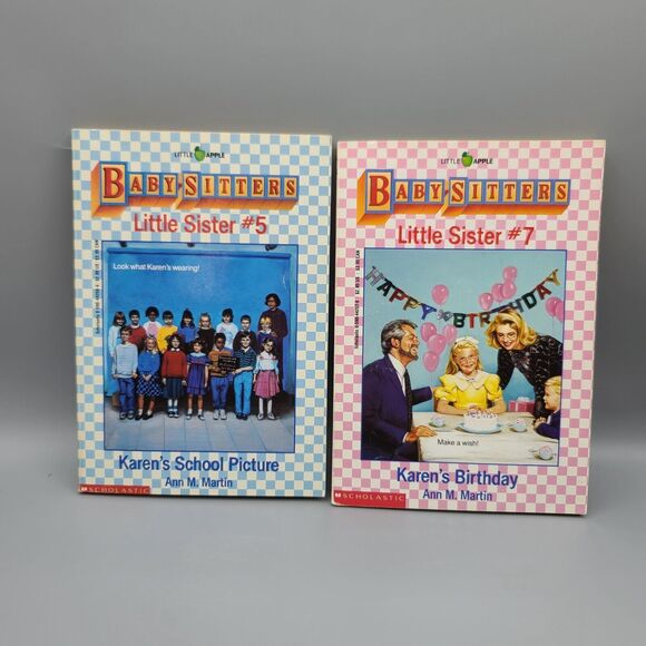Baby Sitters Club Little Sister Ann M. Martin Lot Of 6 Paperback Books 1980s 90s - Picture 8 of 11